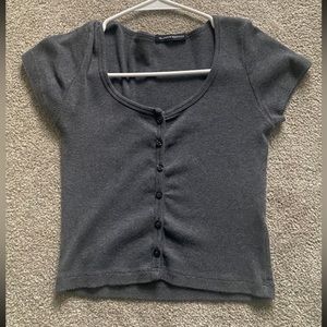 Gray Zelly Top